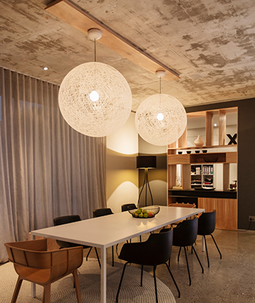 Éclairage et agencement